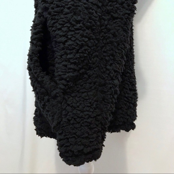 BP NWOT Open Front Sherpa Hooded Cardigan Women S/M - Picture 7 of 12